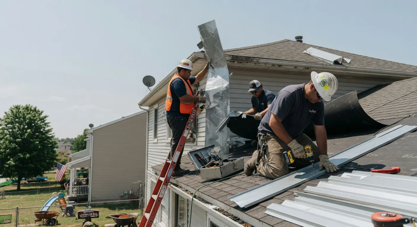 Metal Roof Repair in Fruitland, IA
